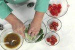 Салат из шпината с козьим сыром рецепт приготовления