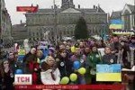 Новости. Амстердам поддержал Евромайдан на центральной площади города